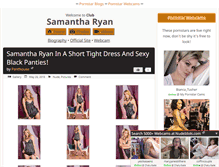 Tablet Screenshot of clubsamantharyan.com